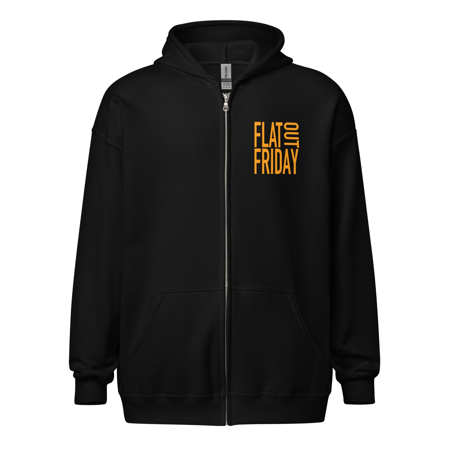 Flat Out Friday "Ratty" Zip Hoodie