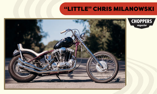 "Little" Chris Pojazdu's 1958 Sportster by Choppers Magazine