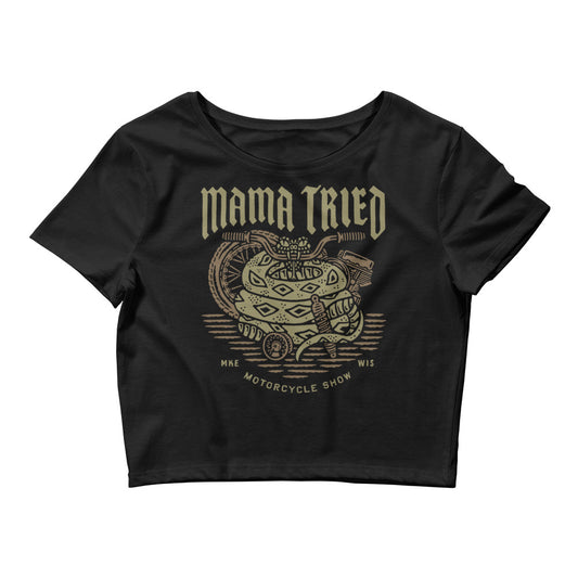 Women’s MT Snake Bite Crop Tee