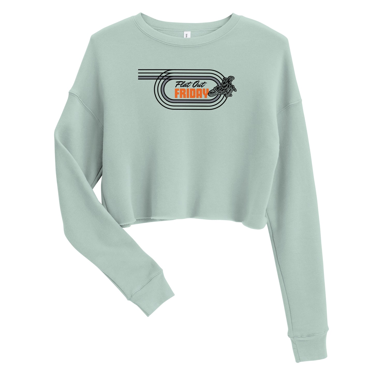 FOF Track Map Crop Sweatshirt