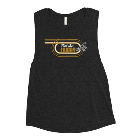 Ladies’ FOF Track Map Muscle Tank