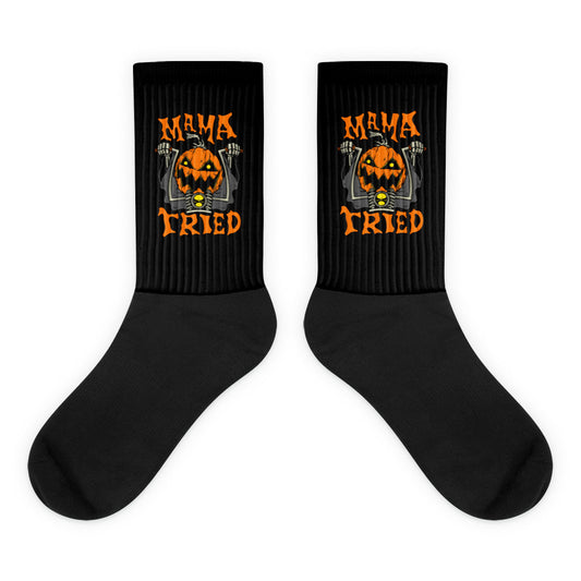 2022 Halloween Pumpkin Chopper Socks