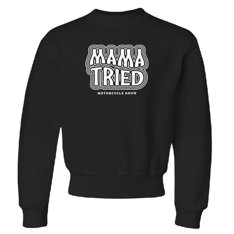 Mama Tried Kids Stacked Logo Sweatshirt