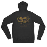 Mama Tried " Distressed" Logo Unisex zip hoodie