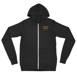 Mama Tried " Distressed" Logo Unisex zip hoodie
