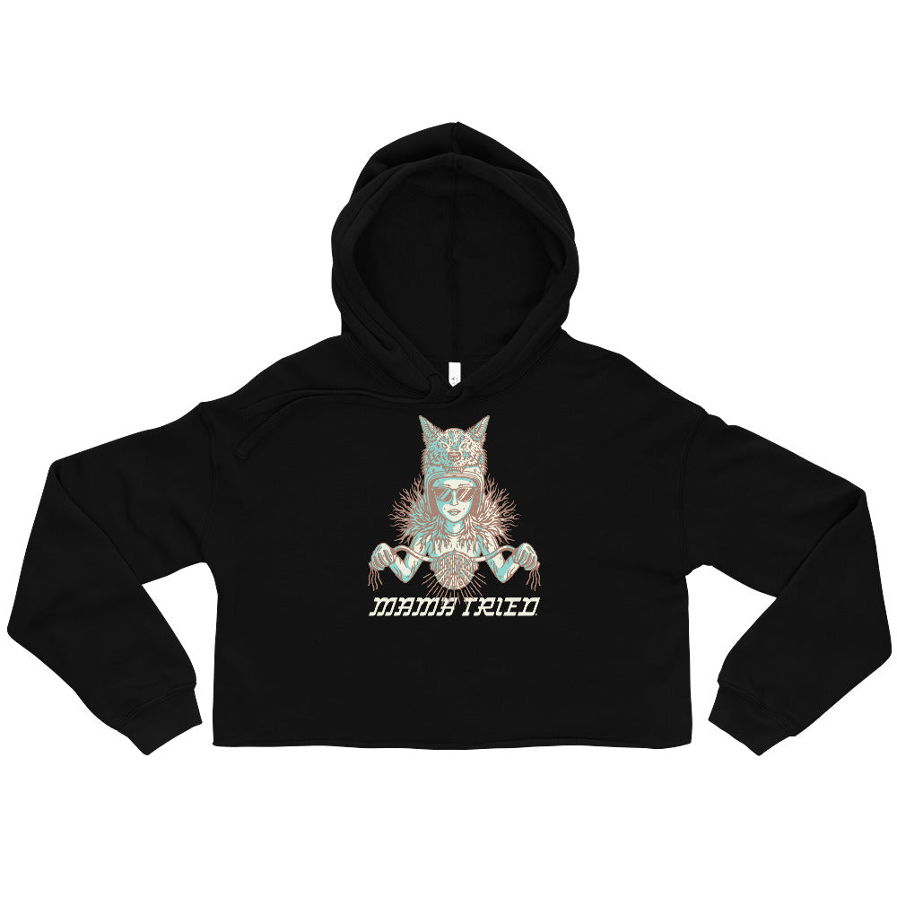 2023  Mama Tried "Poster"  Women's Crop Hoodie